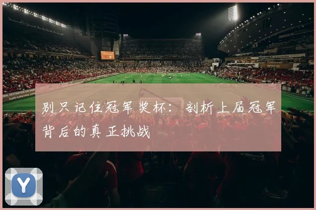 别只记住冠军奖杯：剖析上届冠军背后的真正挑战